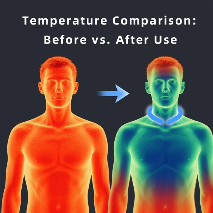 instant cooling pack neck